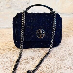 Tory Burch Black Chain Crossbody Bag